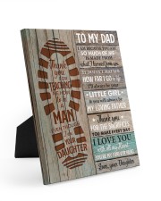 I Am Because You Are So Much Of Me Daughter To Dad Easel-Back Gallery Wrapped Canvas tile
