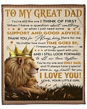 You're Still The One I Think Of First Fleece Blanket - 50" x 60" front