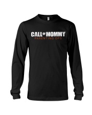 Call Of Mommy Parenting ops funny gift for mom Long Sleeve Tee tile