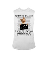 Personal Stalker Yorkshire Terrier Sleeveless Tee tile