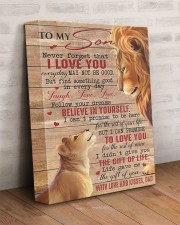 Never Forget That I Love U Lion Dad To Son 11x14 Gallery Wrapped Canvas Prints aos-canvas-pgw-11x14-lifestyle-front-07