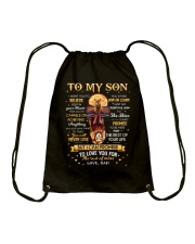 I Want U To Believe In Your Heart-Lion Dad To Son Drawstring Bag tile