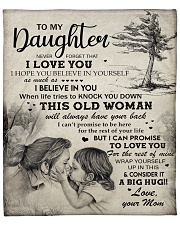 Never Forget That I Love You Mom To Daughter Fleece Blanket - 50" x 60" front