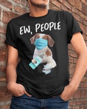 Ew People Dog Wearing A Face Mask Brittany Classic T-Shirt apparel-classic-tshirt-lifestyle-26