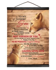 Today Is A Good Day Have Great Day Lion Mom To Son Hanging Canvas tile