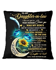 I Did Not Get To Choose You To Daughter-In-Law Square Pillowcase tile