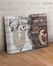 Never Forget That I Love You To Husband 14x11 Gallery Wrapped Canvas Prints aos-canvas-pgw-14x11-lifestyle-front-07