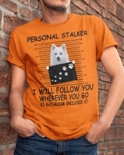 Personal Stalker American Eskimo Classic T-Shirt apparel-classic-tshirt-lifestyle-26