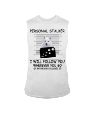 Personal Stalker American Eskimo Sleeveless Tee tile