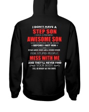 I have a freaking awesome step son Hooded Sweatshirt tile