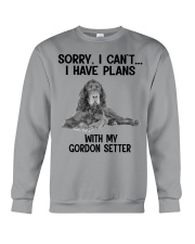 I have plans with my dog Gordon Setter Crewneck Sweatshirt tile