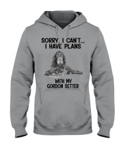I have plans with my dog Gordon Setter Hooded Sweatshirt tile