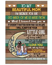 I'm Because You Are So Much Of Me Daughter To Mom Vertical Poster tile