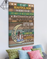 I'm Because You Are So Much Of Me Daughter To Mom 20x30 Gallery Wrapped Canvas Prints aos-canvas-pgw-20x30-lifestyle-front-02