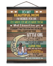 I'm Because You Are So Much Of Me Daughter To Mom Hanging Canvas tile