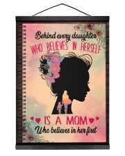 Behind Every Daughter Mom To Daughter Hanging Canvas tile
