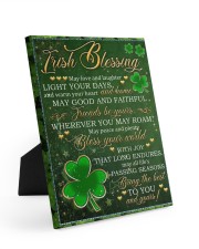 Irish Blessing May Love And Laughter Light Ur Days Easel-Back Gallery Wrapped Canvas tile