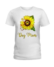 Dog Mom Ladies T-Shirt tile