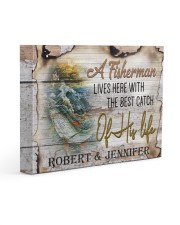 Personalized Name An Old Fisherman To Husband Gallery Wrapped Canvas Prints tile