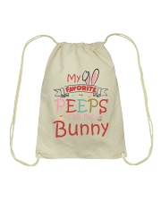 Customize Easter's day Bunny To Grandma Drawstring Bag tile
