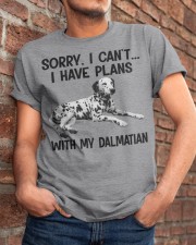 I have plans with my dog Dalmatian Classic T-Shirt apparel-classic-tshirt-lifestyle-26