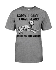 I have plans with my dog Dalmatian Premium Fit Mens Tee tile
