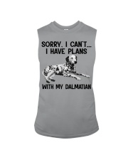 I have plans with my dog Dalmatian Sleeveless Tee tile