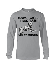 I have plans with my dog Dalmatian Long Sleeve Tee tile