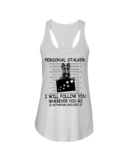Personal Stalker Scottish Terrier Ladies Flowy Tank tile