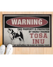 tosa this property is protected Doormat 22.5" x 15" aos-doormat-22-5x15-lifestyle-front-03