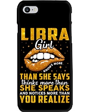 Zodiac Libra Girl Knows More Than She Says Phone Case tile