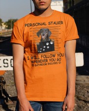 Personal Stalker Dachshund Classic T-Shirt apparel-classic-tshirt-lifestyle-29