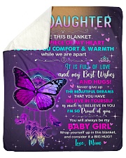 Inside This Blanket Mom To Daughter Sherpa Fleece Blanket tile