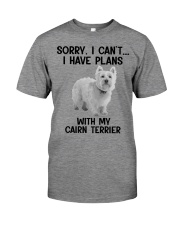 I Have Plans With My Dog Cairn Terrier Premium Fit Mens Tee tile