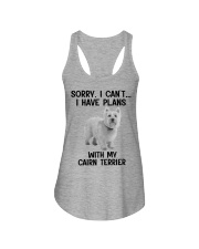 I Have Plans With My Dog Cairn Terrier Ladies Flowy Tank tile