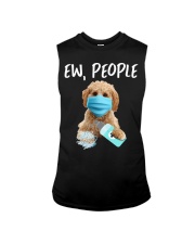 Ew People Dog Wearing A Face Mask Cockapoo Sleeveless Tee tile