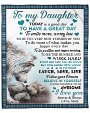 Today Is A Good Day To Have Great Day To Daughter Fleece Blanket - 50" x 60" front