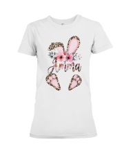 Customize GRANDMA Easter's day Amma Premium Fit Ladies Tee tile