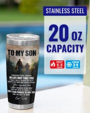 Whenever You Feel Overwhelmed - Hunting Dad To Son 20oz Tumbler aos-20oz-tumbler-lifestyle-front-35