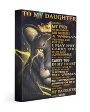 I Closed My Eyes For But A Moment Mom To Daughter 11x14 Gallery Wrapped Canvas Prints front