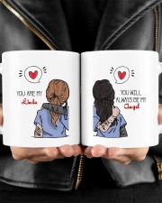 You Are My Name U'll Be My Angel To Friend Custom Mug ceramic-mug-lifestyle-24