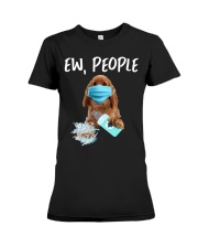 Ew People American Cocker Spaniel Premium Fit Ladies Tee tile