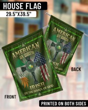 American By Birth Irish By Grace Of God 29.5"x39.5" House Flag aos-house-flag-29-5-x-39-5-ghosted-lifestyle-07