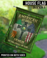 American By Birth Irish By Grace Of God 29.5"x39.5" House Flag aos-house-flag-29-5-x-39-5-ghosted-lifestyle-13