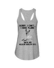 I have plans with my dog Mexican Hairless Dog Ladies Flowy Tank tile