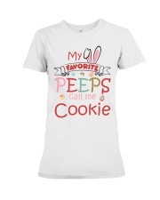 Customize Easter's day Cookie To Grandma Premium Fit Ladies Tee tile