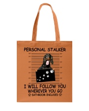 Personal Stalker Gordon Setter Tote Bag tile