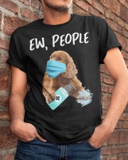 Ew People Dog Wearing A Face Mask Cocker Spaniel Classic T-Shirt apparel-classic-tshirt-lifestyle-26