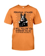 Personal Stalker Boston Terrier Premium Fit Mens Tee tile