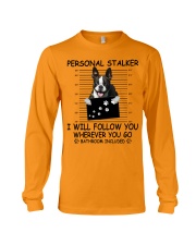 Personal Stalker Boston Terrier Long Sleeve Tee tile